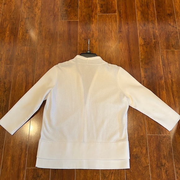 Per se by Carlisle white cardigan sweater - Picture 2 of 9
